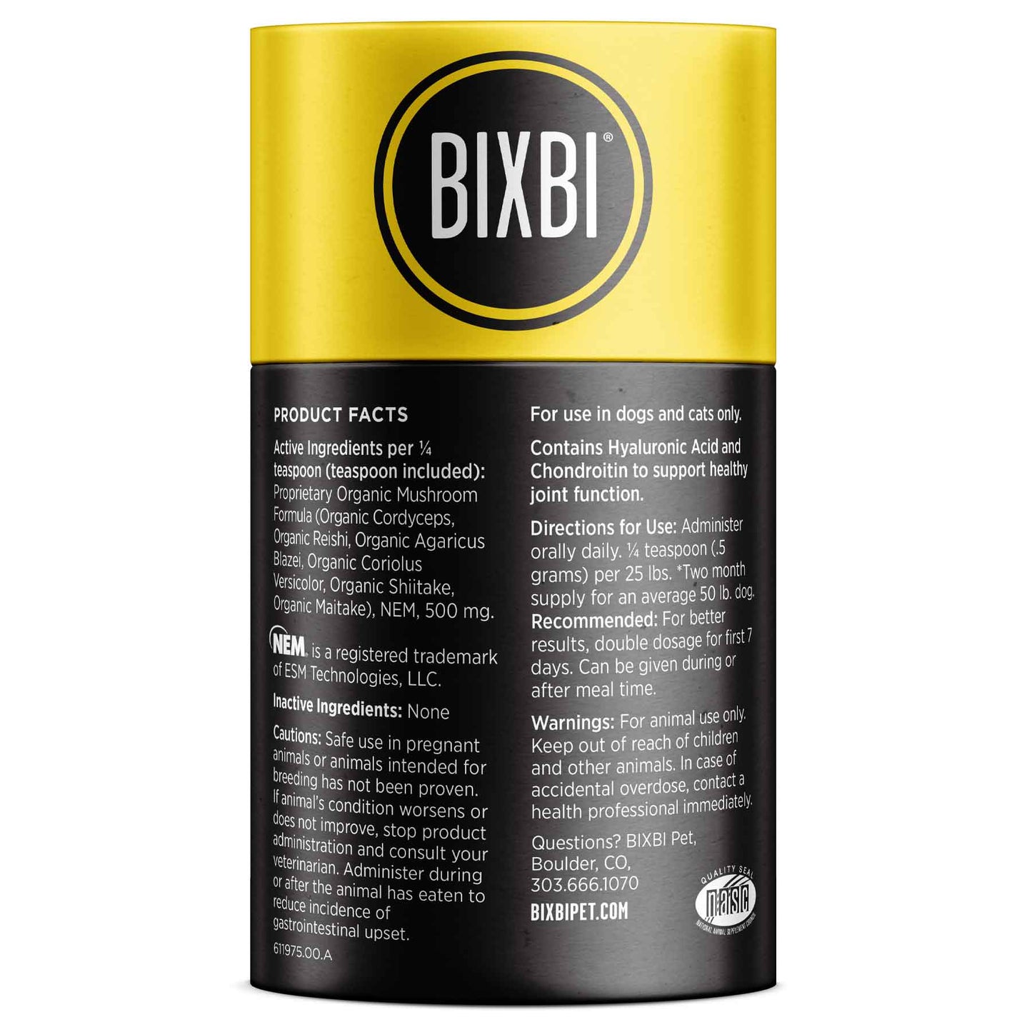 BIXBI 畢克比 - 活力黃菇菇粉 (關節保養)